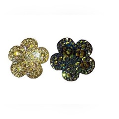 NEW Hair Accessories Clips set of 2 flowers