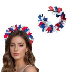 4th of July Headband Independence Day Hair Accessories Patriotic Hairband Sim…