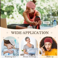 Vovii 6Pcs Polka Dot Knotted Headbands For Women Hair Non Slip, Cute Trendy W…