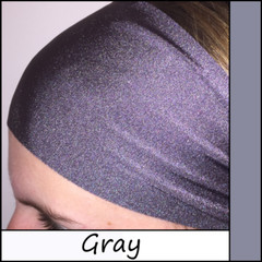 Running Head Band Sports Workouts Fashion Adult Youth Bolder Wider [Gray]