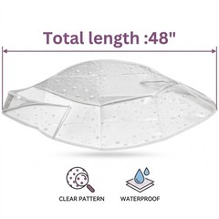 Waterproof Head Cover All Classic Rain Bonnet : 1CT