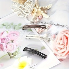 Stylish Metal Hair Barrettes Set for Women’s Daily Hairstyling and Updo Creation