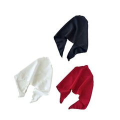 Unisex Triangular Scarf Turban for All Ages Soft Fabric Machine Washable