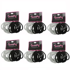 108 pcs Ponytail Rubber bands Hair holder Scrunchies Elastic Bands SWEETY