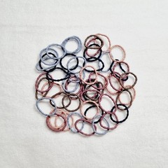 50Pcs small Hair Ties Elastics Ponytail Holders Elastic Bands For Girls baby Pet
