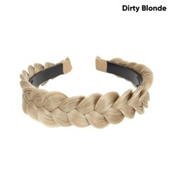 Headband Synthetic Hair Plaited Headband Braid Braided & Teeth Hair Band Beauty