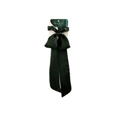 Kristin Ess The Scrunchie + Scarf Duo Emerald Satin Sleep and Night Scrunchie