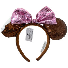 Disney’s Resort Chocolate Exclusive Ice Cream Bar Minnie Ears Headband US Stock