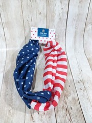 New! Patriotic Stars & Stripes Hair Band Headband July 4th Party American Flag