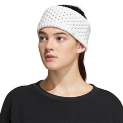 ADIDAS~One Size~Women’s Fit White Crestline Fleece Lined Headband