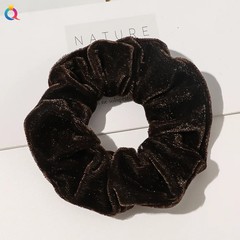 Winter Warm Soft Hair Scrunchies for Women Girls Cute Velvet Elastic Hair Band M