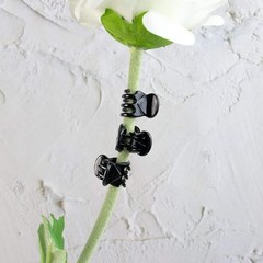 20pcs/set Baby Girls Hair Clip Mini, 20PCS for Kitchen Home (Black)