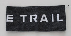Nike Dri-Fit Trail Knit Headband Adult Black/Gey Heather/White