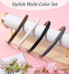 4Pcs Headbands for Women Non Slip, Suitable for Casual Office and Stylish Daily