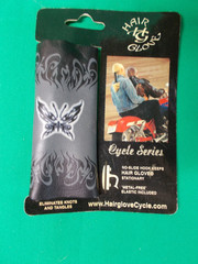 Hot Leather Hair Glove