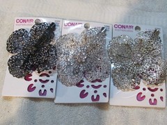conair sophisticates salon clips lot of 3 pack = 3 piece
