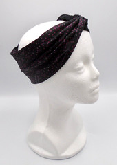 Nike Headband Twist Knot Mesh Women’s Black/Black/White