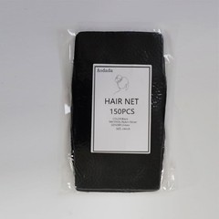 150Pcs Hair Net Black Set – 24 inches Invisible Elasticity Elastic Mesh Nylon