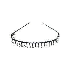 US 10-20 Pack Unisex Hairband Comb Headband Metal Wire with Teeth