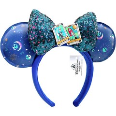 Park NEW Disney` Jack & Sally Headband Star-Crossed Lovers Minnie Ears