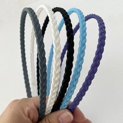12pcs Thin Colorful Headbands 6mm Hair Bands for Women Girls Kids Teens