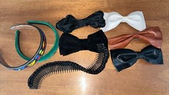 Lot of Vintage Hair Bands and Hair Accessories~Deborah Rhodes ~Made In France