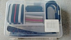 MIMCO designer hair accessories tool kit gift MIM Co Military bands clips + more