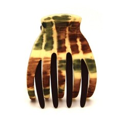 French Multi Color Hand Painted Hair Claw High Quality Hair Accessories C26-P06