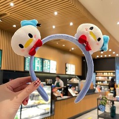 Cute Plush Animal Ear Headband Double Ear Hair Band Cosplay Party Accessory USA