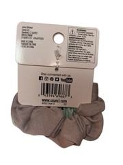 Scrunchies Hair Accessories Set of 4 Scunci Brand Black Brown Gray Green New