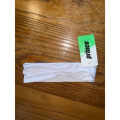 PrinceTech Headband White Twist Front Athletic Tennis Hairband PRNCWA003