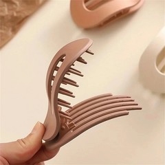 4Pcs Flat Hair Clips Matte Alligator Large Hair Claw Clips Thick Thin Hair Stron