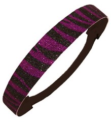 GLITTER HEADBANDS Glittery Sparkly Stretch Headband Softball & Sports SPARKLE