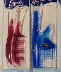 Vintage Expressions Express Yourself Professional Hair Combs – 4 Packs of 2