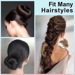 U Shaped Hair Pins 100 Pcs Blonde Bun Hair Pins for Women Girls with Box