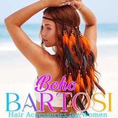 Boho Feather Headband Gypsy Indian Headpiece Hippie Festival Hair Accessories