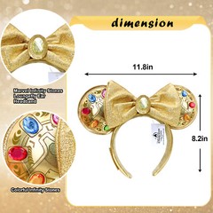 Marvel * Disney` Parks Guardians Of The Galaxy Headband Minnie Ears