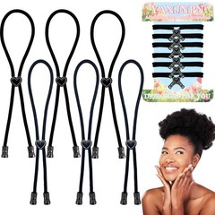 Braid Hair Ties Adjustable Ouchless Puff Cuff Afro Ponytail Holders Curly