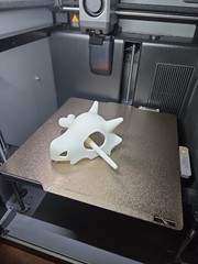 Cubone Skull Hair Pin 3D Printed Pokémon Accessory