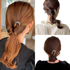 French Hair Forks Tortoise Shell U Shape Updo Hair Pins Clips for Thin Thick Hai