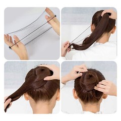 100/200 Pack Invisible Hair Net Hairnets Elastic Edge Mesh Sport Bun Cover Snood