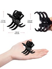 4 Pieces Hair Claw Clips,Morhom Big Size Hair Claws 2.0 Inch Hair Jaw Clip fo…