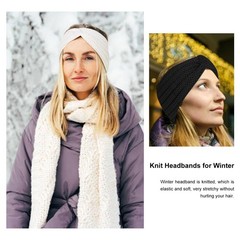 5 Pieces Knit Headbands Winter Headbands Ear Warmers Thick headbands for Wome…