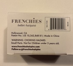 Frenchies Velvet Coated French Hairpins Blonde 1 Box Of 100 Large 3”