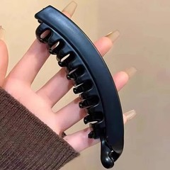 Tortoiseshell Fish Banana Hair Clip Twist Clamp Ponytail Barrette Hair Accessory