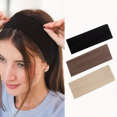 Headbands for Women, Stretchy Non Slip Soft Cotton Cloth Hair Bands for Sports