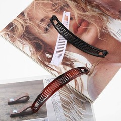 WILLBOND 6 Pcs Banana Clip Hair Clincher Combs Classic Banana Hair Clip Fish …