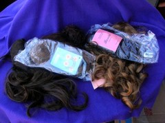 WIGS THEATER COSPLAY Hair accessories GRAB BAG new costume live roleplay