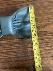 MADE FRANCE VINTAGE LEATHER HAIR BOW