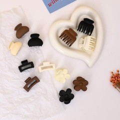 Nonslip Mini Jaw Clips for Women – 12 Stylish Hair Accessories in 1.5 Inch Size